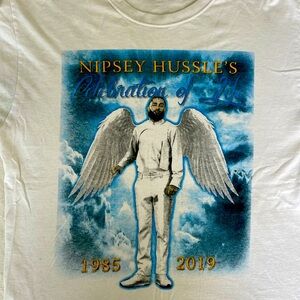 Nipsey Hussle Memorial Tee Size L
